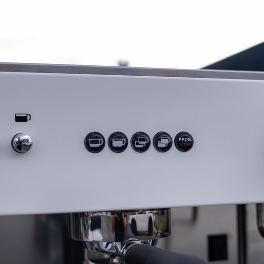 Wega Pegaso & Mazzer Super Jolly E Grinder + Precision Accessories & Stainless Steel Coffee Cart Package - Australia - Di Pacci