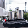 Wega Pegaso & Mazzer Super Jolly E Grinder + Precision Accessories & Stainless Steel Coffee Cart Package - Australia - Di Pacci