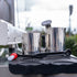 Wega Pegaso & Mazzer Super Jolly E Grinder + Precision Accessories & Stainless Steel Coffee Cart Package - Australia - Di Pacci